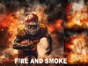 sports backgrounds fire smoke and explosion1