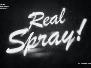 spray paint photoshop action01