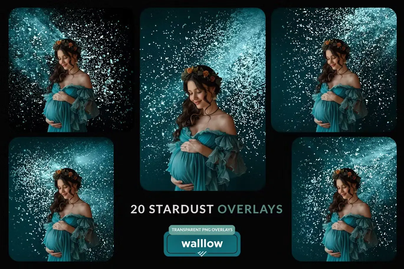 Stardust glitter magical dust Transparent Overlay