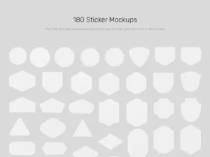 sticker mockups 8