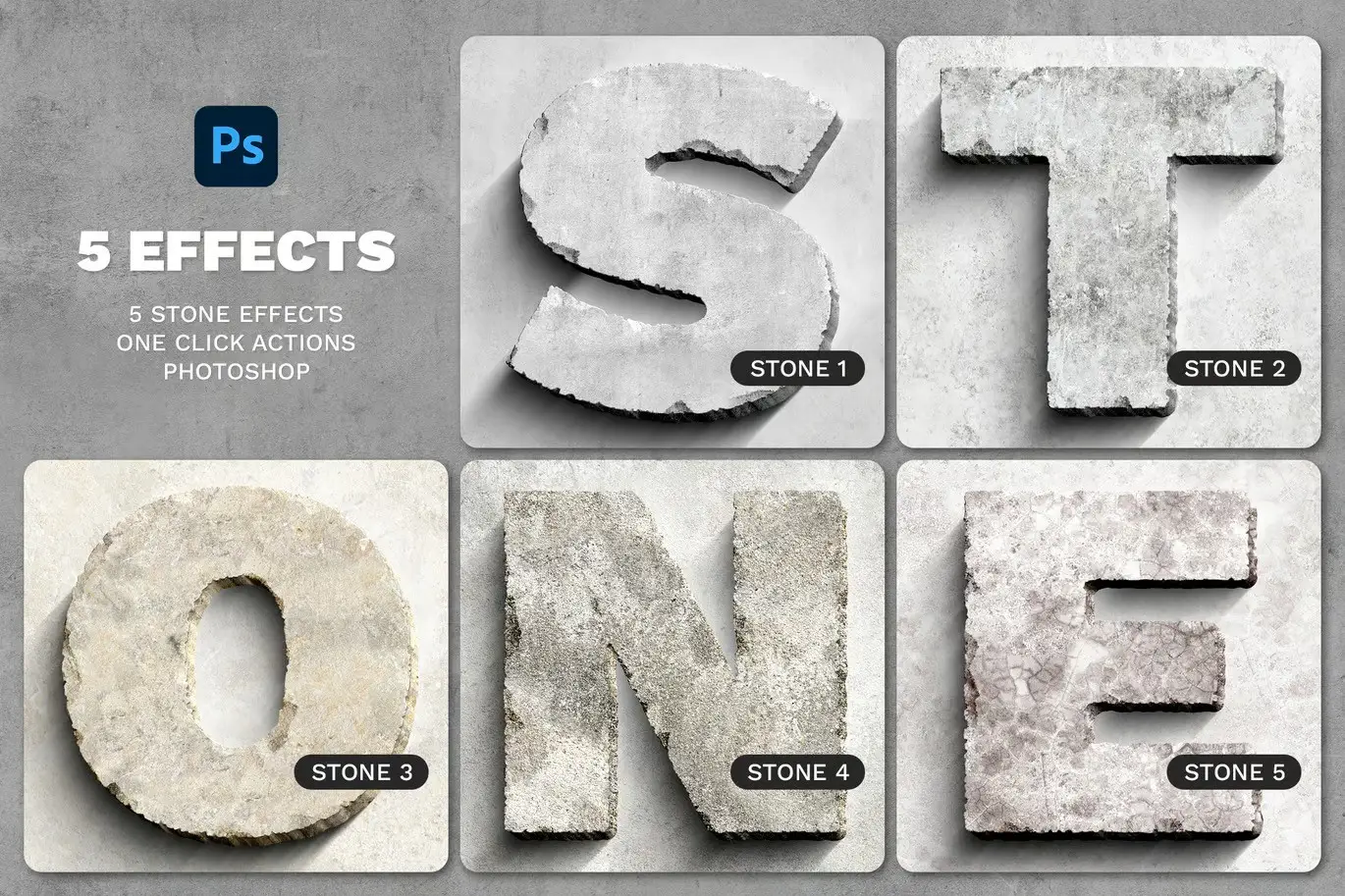 Stone Effect Photoshop Action 7 stone effect photoshop action1 1