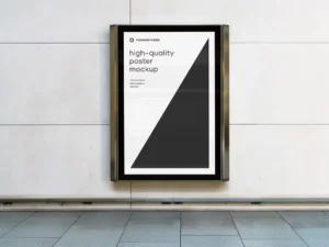 subway poster mockup bundle 10