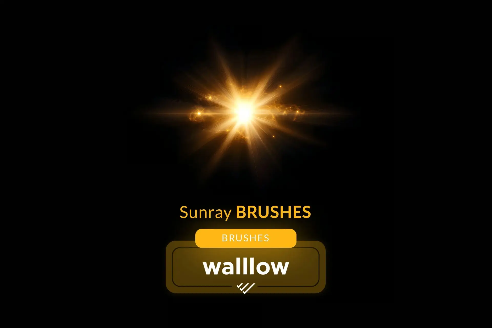 Sunrays Photoshop Brushes | Sunlight & Light Beam