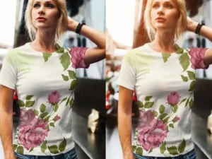 t shirt mock up fashion girl2