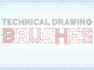 technical drawing brushes1