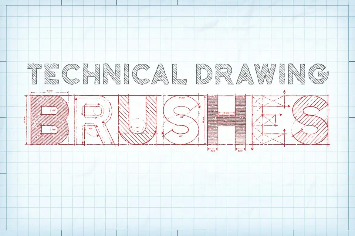 Technical Drawing Brushes