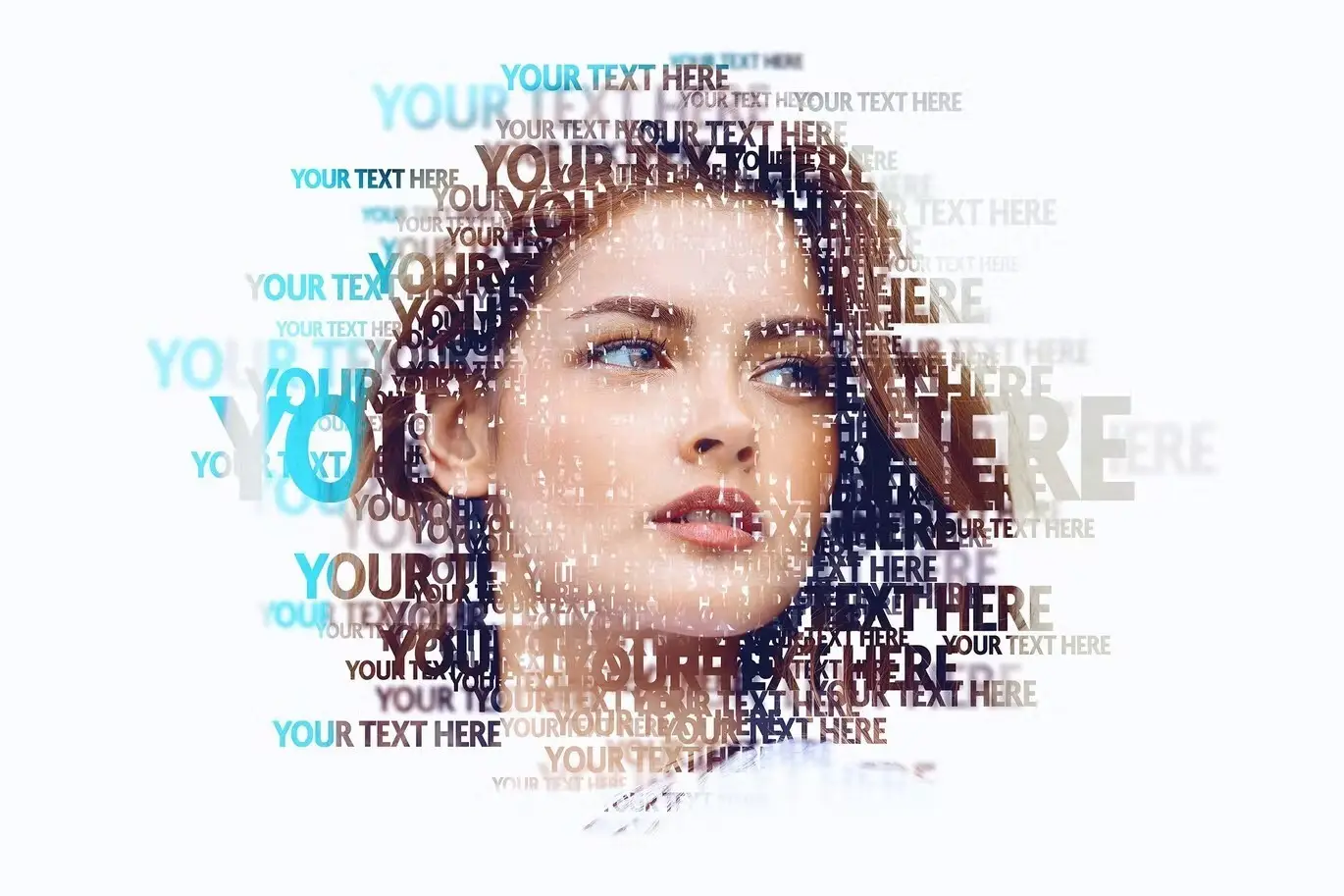 Text Bubble Photo Effect
