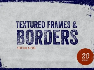 textured frames borders01