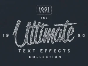 the ultimate 1001 text effects6