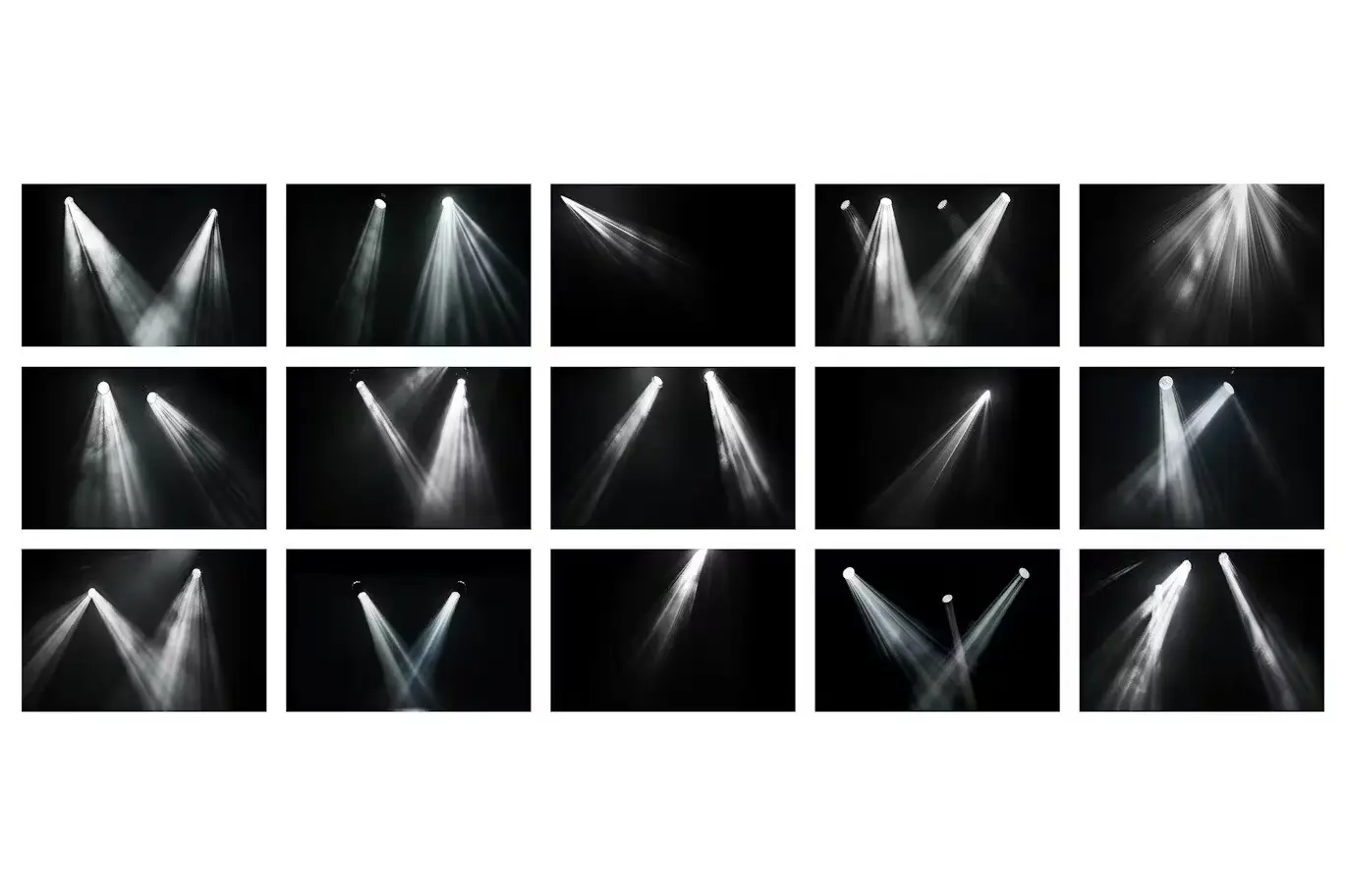 Theater Spotlights Overlays