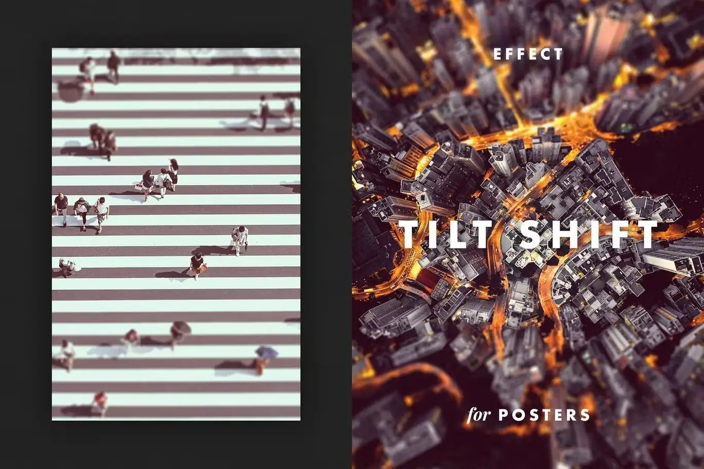 Tilt Shift Effect for Posters