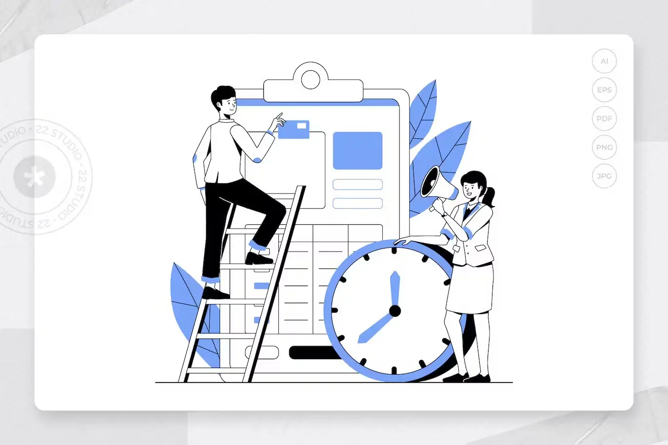 Time Management Illustration 3 time management illustration3