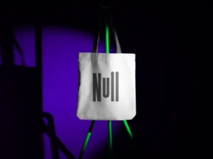 tote bag mockup scene null series