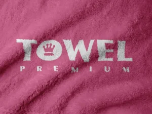 towel mockup texture template 6