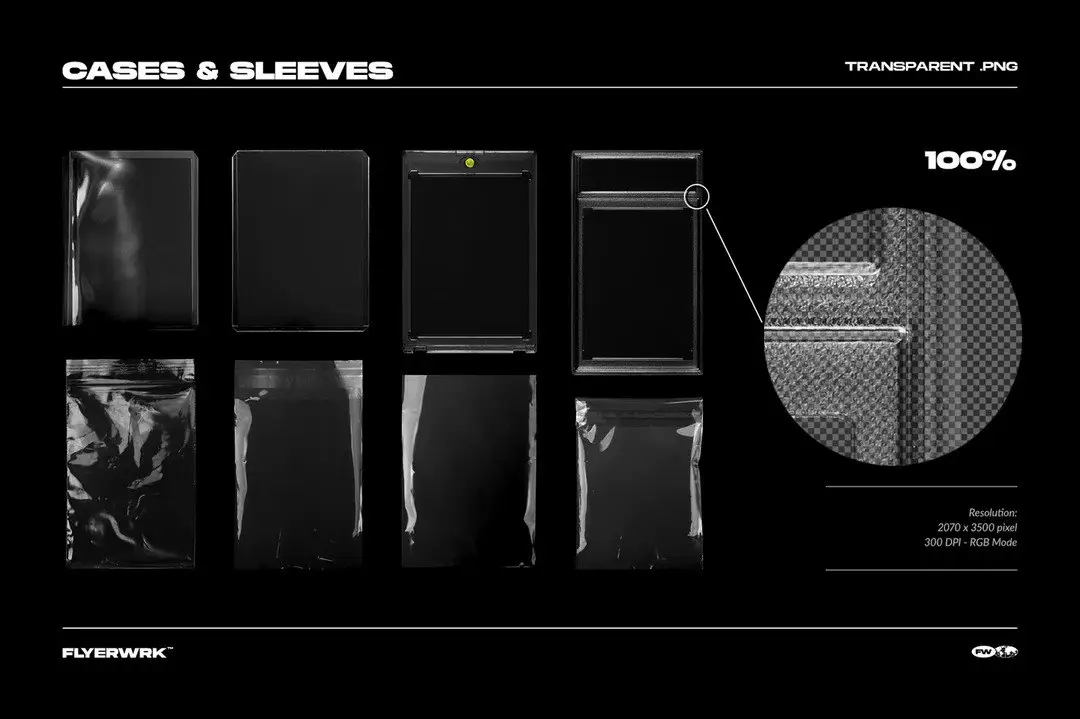 Trading Card Case Mockups