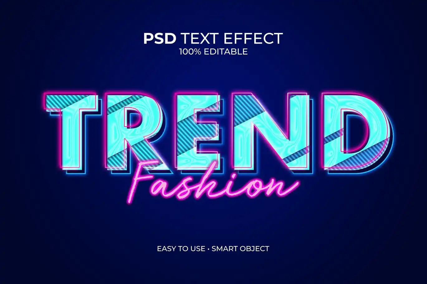 Trend Fashion Text Effect