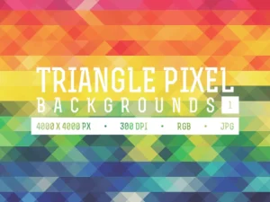 triangle pixel backgrounds1