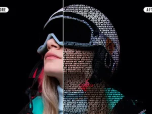 typography photo effect2