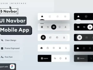 ui navbar mobile app1