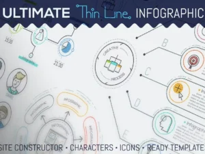 ultimate thin line infographic01