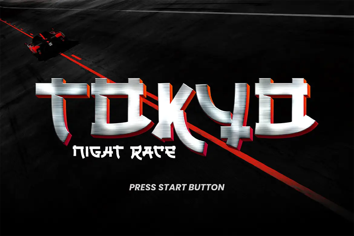 Ungai - Faux Japanese Asian Font 9 ungai 8