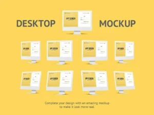 unicolor desktop screen mockup creator1