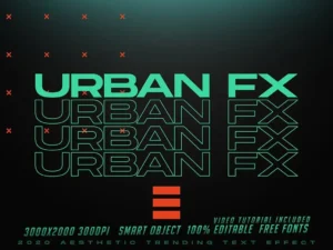 urban trending text effects01