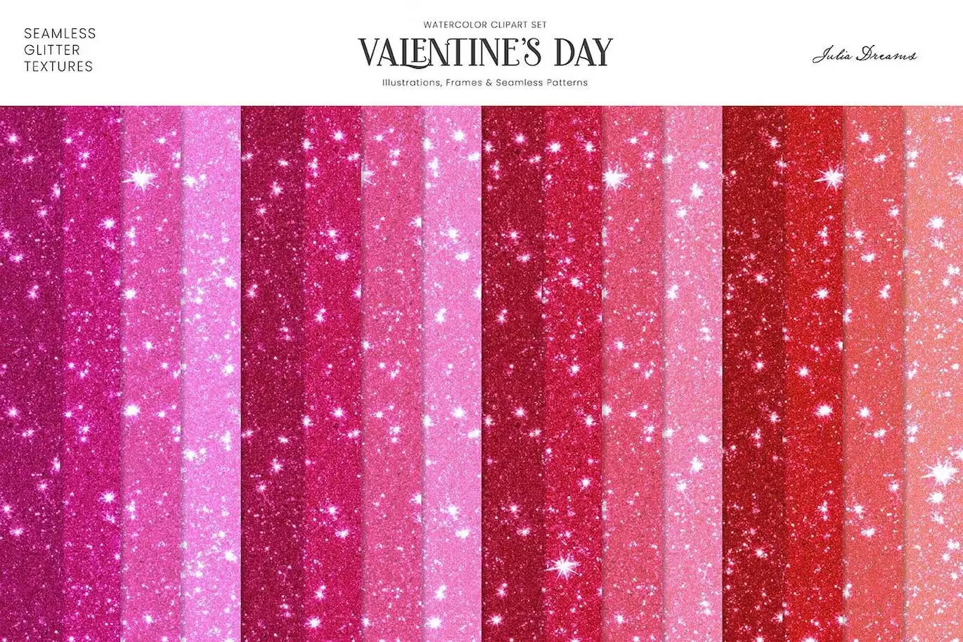 Valentine's Day Watercolor Illustrations Hearts 7 valentines day watercolor illustrations hearts 2