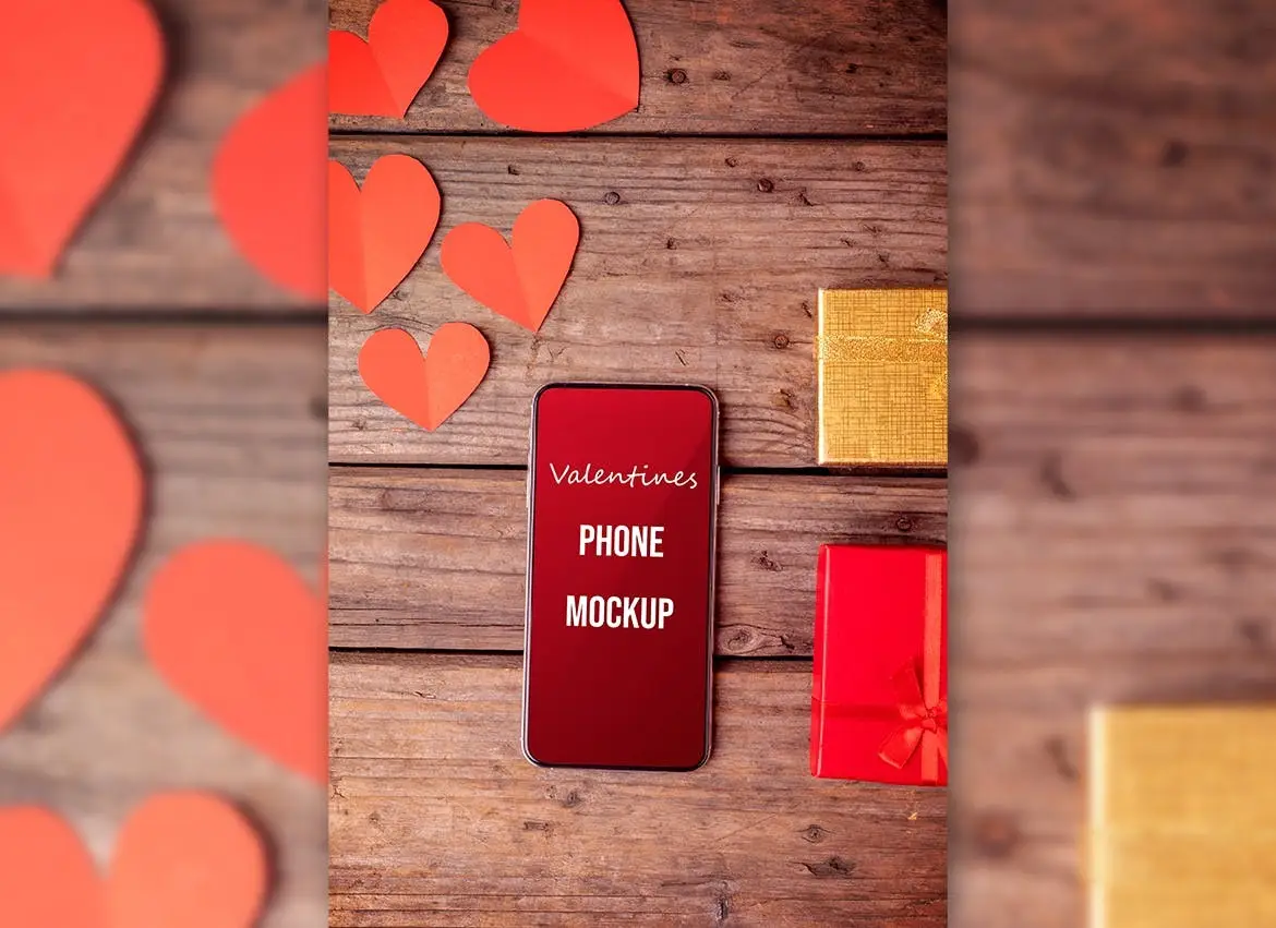 Valentine's mockup
