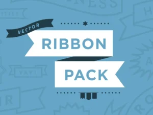 vector ribbon pack1