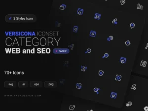versicona web and seo icons set1