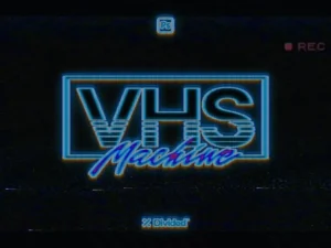 vhs machine retro effect1