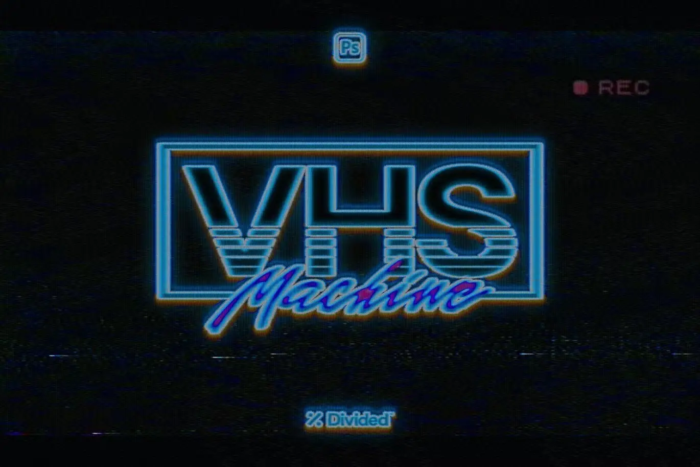 VHS Machine Retro Effect