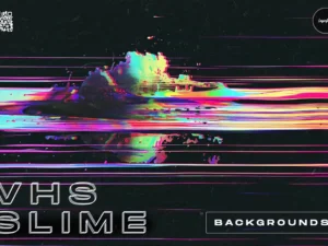 vhs slime backgrounds pack1
