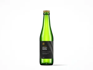 vichy beer bottle mockup pack2