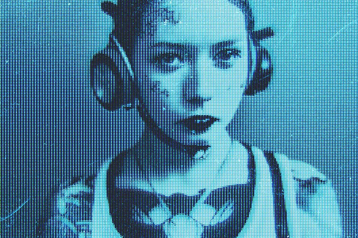 Vintage CRT Monitor Effect 5 vintage crt monitor effect3