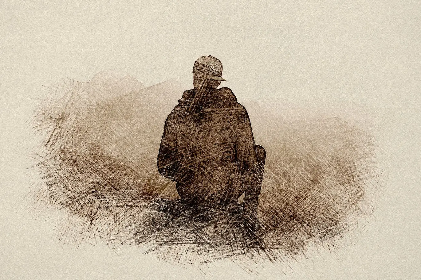 vintage sketch photo effect3