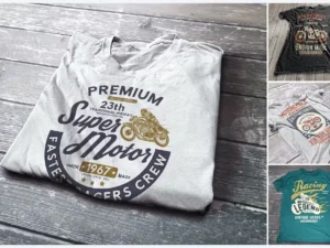 vintage t shirt mockup1