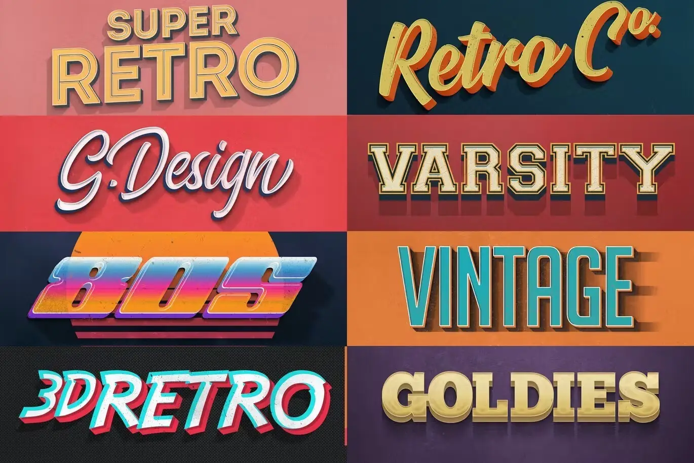 Vintage Text Effects Vol.7 6 vintage text effects05