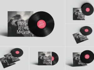 vinyl record cover mockups1