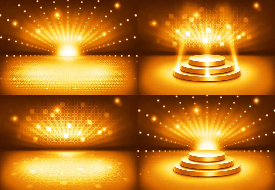 Stage and Lights Backgrounds 15 voronoi diagram vector backgrounds 3