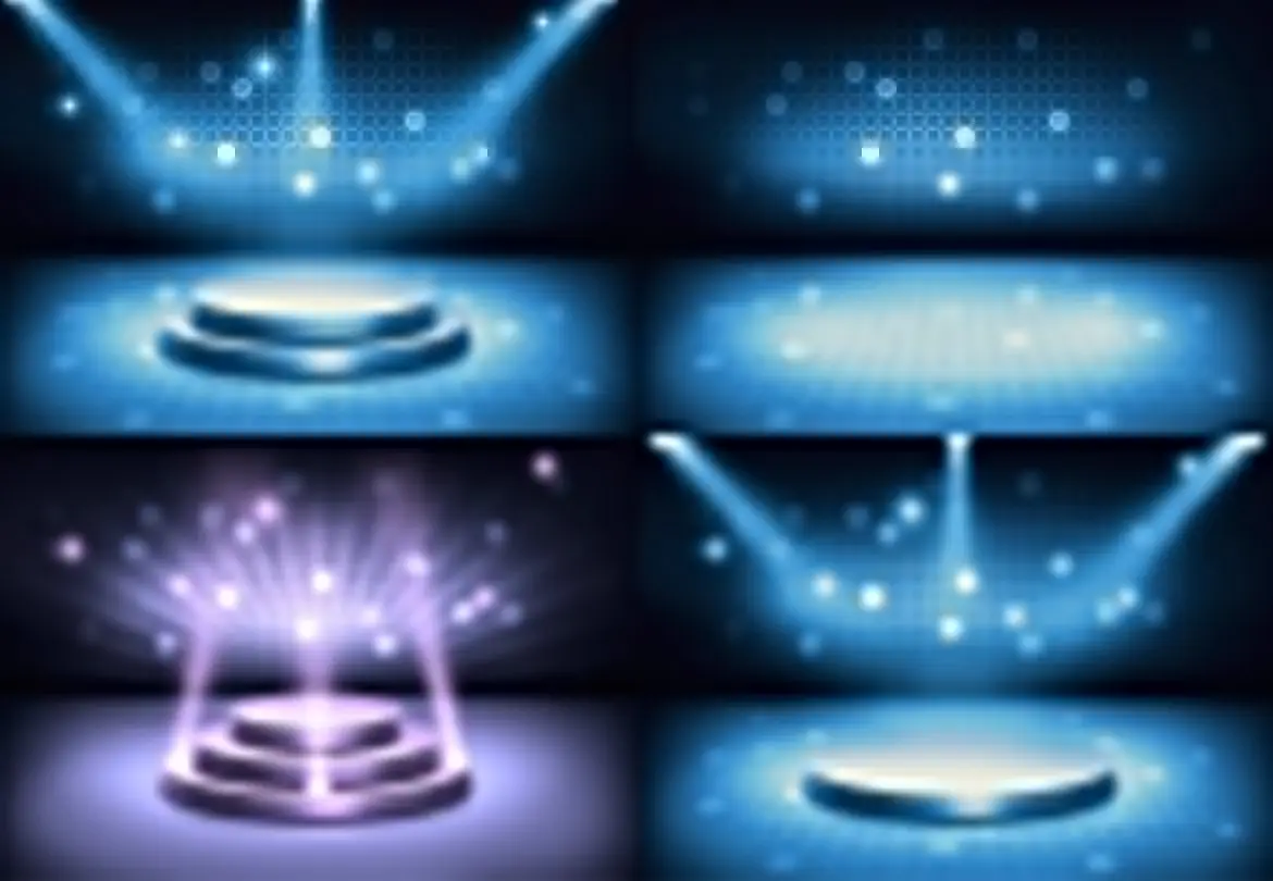 Stage and Lights Backgrounds