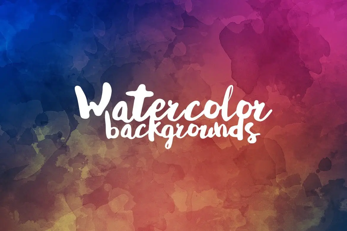 11 Watercolor Backgrounds