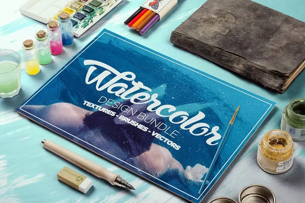 Watercolor Design Bundle 4 watercolor design bundle1