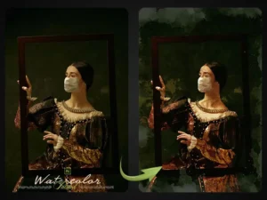 watercolor painter photoshop action5