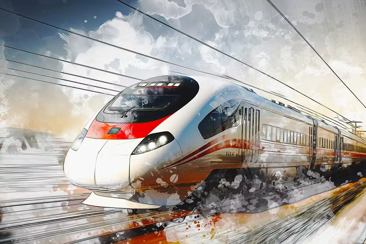 Watercolor painting sketch photo effect PSD