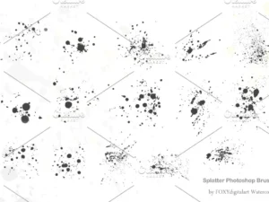 watercolor splatter brushes graffiti3 1