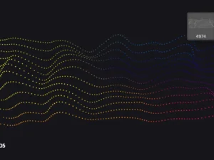 waves of particles photoshop brushes 10