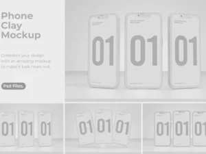 white clay phone mockup1