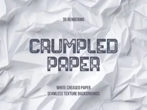white crumpled paper seamless texture backgrounds1